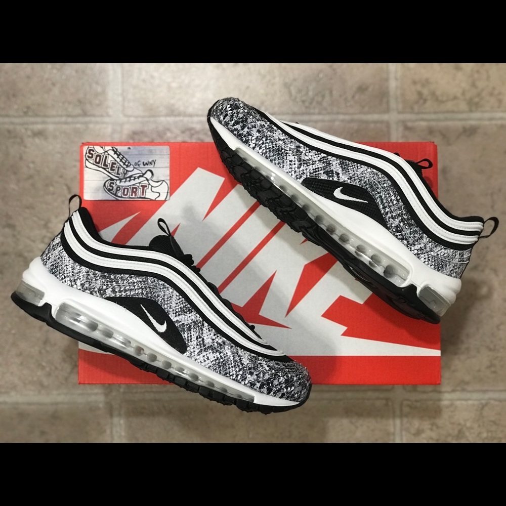 Nike Air Max 97 Cocoa Snake Black White Vapormax - Picture 2 of 7